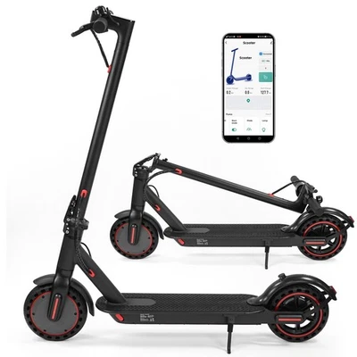 WQCJL E-Scooter für Erwachsene 20km/h Max Speed 30km Reichweit Mit ABE Elektroroller