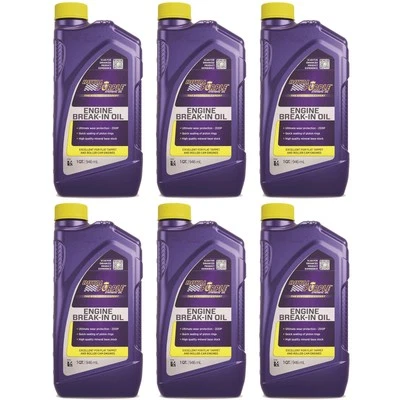 Royal Purple 10W30 Break-In Oil, 6 Quart Case - Изображение 1 из 4