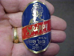Skippy Racer Bike Badge Emblem Etched Brass - Picture 1 of 3