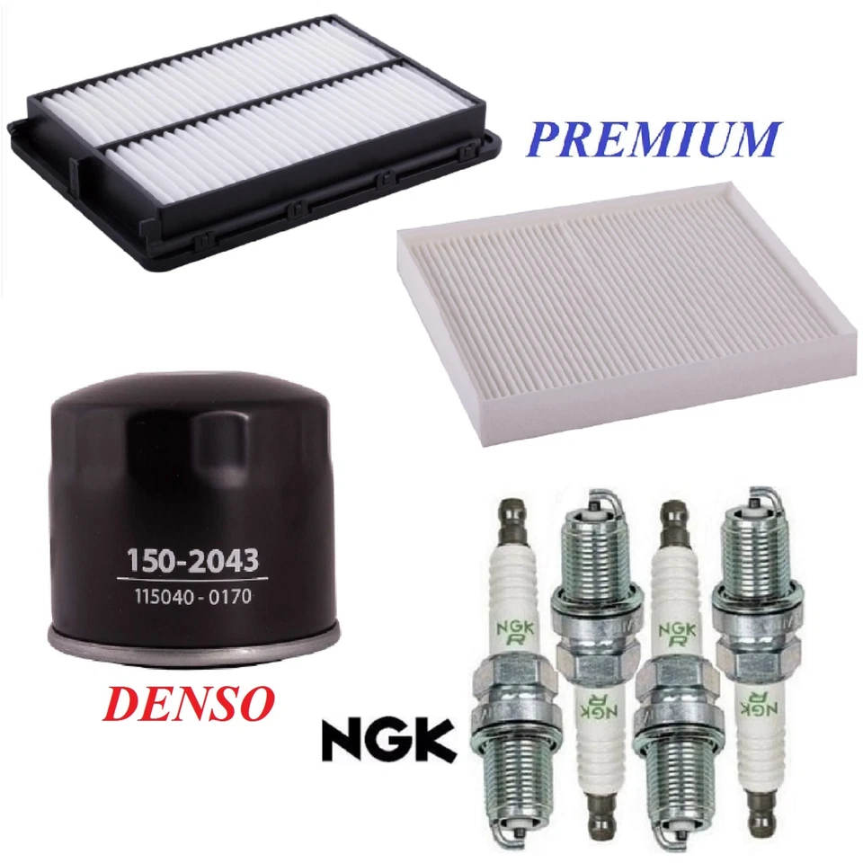 Tune Up Kit Filters Spark Plugs For HYUNDAI SONATA L4 2.4L;GAS 2015-2019 - Image 1 of 1