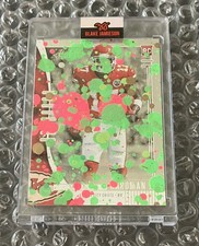 2019 Panini Absolute Mecole Hardman Jr. RC 1/1 Art Card Signed By Blake Jamieson