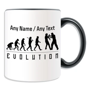 Regalo personalizado Wing Chun Mug Money Box Cup Evolution Design Art Kung Fu Nombre - Imagen 1 de 21