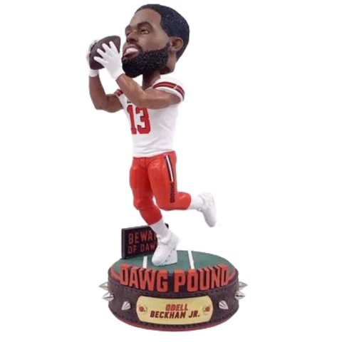 Odell Beckham Jr. Cleveland Browns Dawg Pound Series Bobblehead NFL Cover