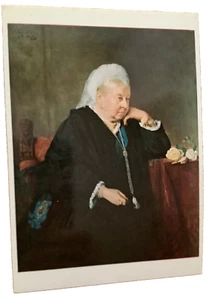 ROYALTY COLOUR POSTCARD QUEEN VICTORIA 1819 - 1901 - Picture 1 of 1
