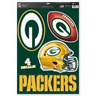 GREEN BAY PACKERS MACBOOK LAPTOP MULTI USE REMOVABLE REUSABLE DECALS NEW