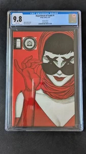 Department of Truth #1 - Variante Frisone - CGC 9,8 - Foto 1 di 2
