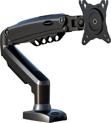 Invision Single Monitor Arm Desk Mount 19"-32" Screens Stand Bracket with Clamp - Image 1 of 4