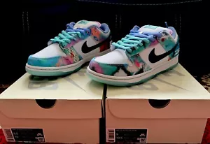 Size UK8 US9 EU42,5 - Nike Futura Laboratories x Dunk SB Low Bleached Aqua - Picture 1 of 5