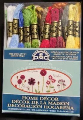 DMC Embroidery Floss Collectors Edition Home Decor Colors 34* Skeins - Image 1 of 4