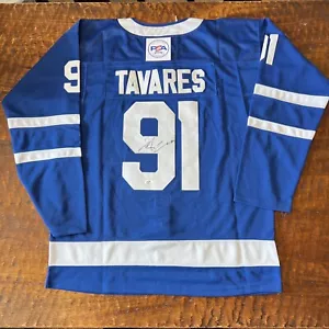 John Tavares Signed Toronto Maple Leafs Jersey PSA DNA Autographed - Picture 1 of 6