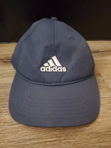 Adidas Men's Hat Blue Strapback Relaxed Climalite No Structure Tennis Golf - Picture 1 of 6