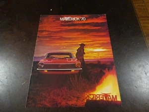 1970 Ford Maverick dealer brochure fold out - Picture 1 of 2