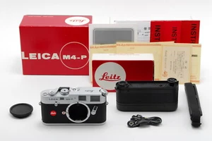 [Unused] Leica M4-P 1913-1983 70th Anniversary Silver Rangefinder + Winder M4-2 - Picture 1 of 10