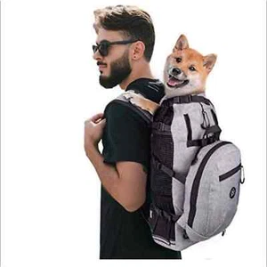 Pro Plum Dog Carrier Backpack Blue & Back Medium! - Picture 1 of 5