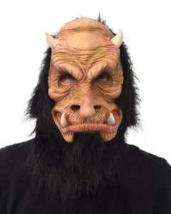 Zagone Studios "Teddy The Troll" Latex Face Mask W/ Attached Faux Fur Back - Picture 1 of 3