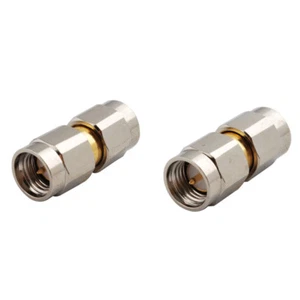 2pcs SMA Male to Male Connector Adapter for 4G LTE Cell Phone - Picture 1 of 6
