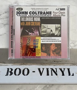 John Coltrane And Associates - Four Classic Albums Plus Double CD Album Jazz NM - Picture 1 of 2