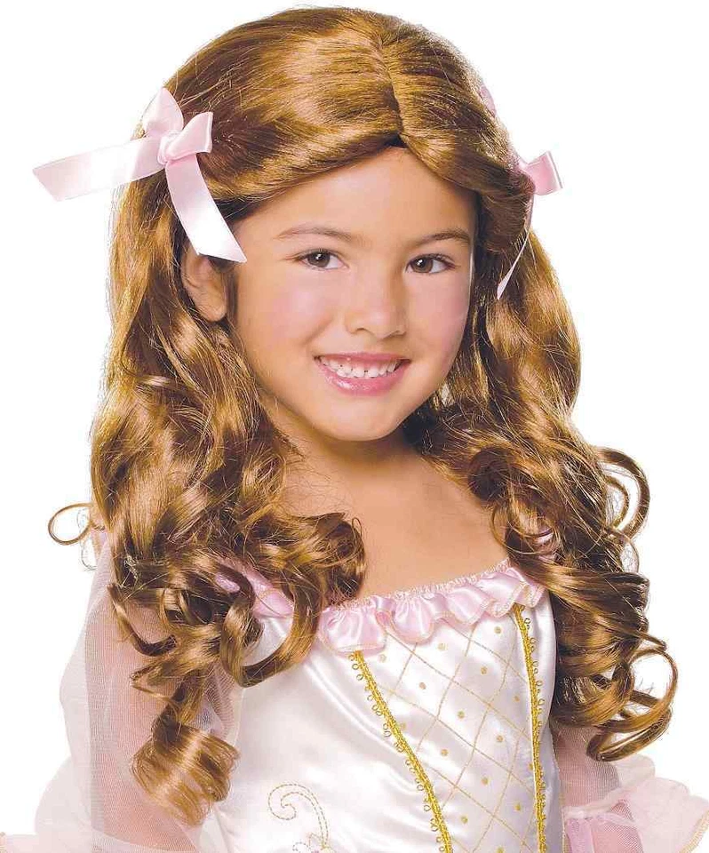 Gracious Princess Wig Renaissance Maiden Halloween Costume Accessory 3 COLORS - Image 1 of 1