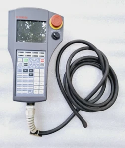 YAMAHA HAND-HOLD ROBOTICS PROGRAMMING TEACH PENDANT FOR YAMAHA PBX-E 5M  - Picture 1 of 7
