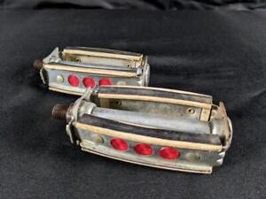 VINTAGE 1970'S MUSCLE BIKE PEDALS EXCEL SCHWINN MURRAY STINGRAY RALEIGH BICYCLE