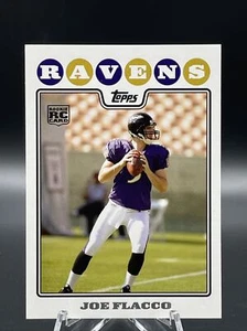 2008 - 2017 Joe Flacco Rookie & Vet Base Cards & Inserts Topps Browns Ravens - Picture 1 of 16