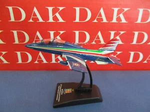 Die cast 1/100 Modellino Aereo Aircraft Aermacchi MB-339 Frecce Tricolori 60 Ann - Foto 1 di 5