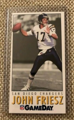 1992 NFL Gameday #40 John Friesz - Image 1 of 2