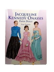 Vintage NOS Jacqueline Kennedy Onassis Paper Dolls Tom Tierney 1999 Collectible - Picture 1 of 4