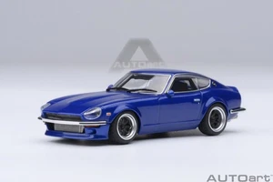 Nissan Fairlady Z (S30) azul Akuma no Z Wangan Midnight Comic #4 1:64 Autoart - Imagen 1 de 14