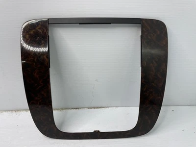 07 08 09 10 11 12 13 14 TAHOE YUKON tablero radio bisel moldura placa madera de arce OEM Foto 1 de 4