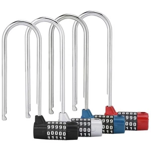 Zinc Alloy U Shape Combination Digit Password Code Lock Extra Long Cabinet Do FY - Bild 1 von 22