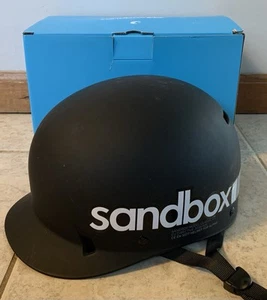 Sandbox Classic 2.0 Adult Snowboard Ski Helmet Size Medium Matte Black With Box - Picture 1 of 10