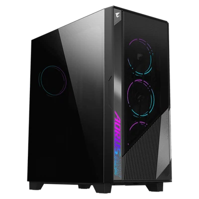 GIGABYTE AORUS C500 Glass Midi Tower Gaming Gehäuse mit Sichtfenster - Bild 1 von 4