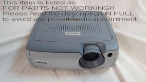 PAS DE PUISSANCE ? Projecteur Infocus lp640 XGA LCD VGA DVI UNIQUEMENT - Photo 1/13