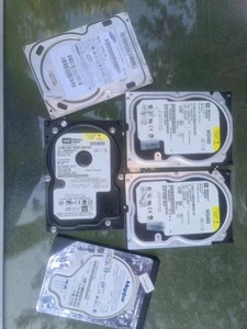 Job Lot Western Digital Samsung Maxator Ide Hdd Hard Drives - Photo 1/1