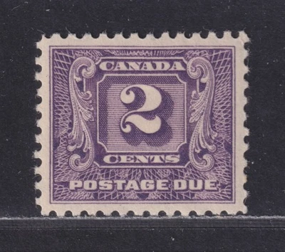 Canada Scott J7 MH OG 1930 2¢ Violet Postage Due 2nd Issue - Image 1 of 2
