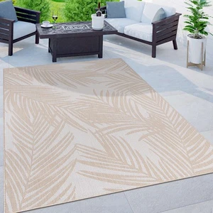 Rugshop Out Door Rugs Distressed Leaves Textured Indoor Outdoor Carpet Rugs 5x7 - Picture 1 of 11