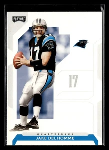 Jake Delhomme 2006 Playoffs NFL Playoffs #29 Carolina Panthers *203B - Imagen 1 de 2