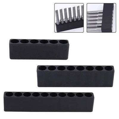 Sleek and Professional Design Hex Shank Bit Holder for Easy Organization - Image 1 of 4