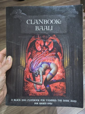 Clanbook: Baali - Vampire: The Dark Ages Adults Only Vampire the Masquerade VTG Foto 1 de 4