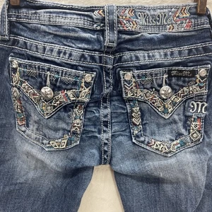 Miss Me Girls Size 10 Bermuda Shorts Style JK8599P - Picture 1 of 9