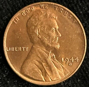 1944 Lincoln cent wheat penny FS-511 OMM D/S mint error - Picture 1 of 3