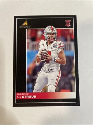 Selecciones del draft de Panini Chronicles 2023 Pinnacle CJ STROUD RC No.2 Texas Foto 1 de 2