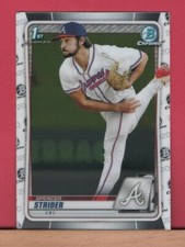 2020 Bowman Chrome Draft - SPENCER STRIDER - Rookie Card #BD-20 - RC