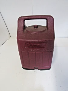 Estuche de transporte de almacenamiento de linterna Coleman de plástico duro 5154A 5151 5152 rojo negro EE. UU. - Imagen 1 de 10