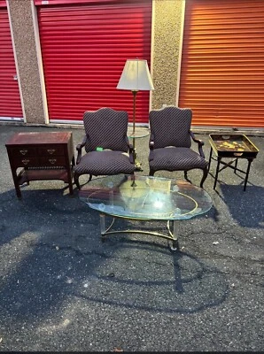 Living Room Table and China Closet - Solid Wood Heirloom Quality - Image 1 of 4