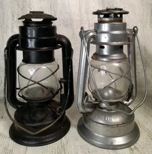 chalwyn Tropic hurricane lamps Pair Of Two. Oil Lamp X 2 - Picture 1 of 13