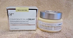 NIB It Cosmetics Confidence In A Cream Transforming Moisturizing Super 2oz/60ml - Picture 1 of 2