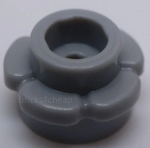 Lego 30x Placa Gris Azulado Claro Redonda 1 x 1 con Borde de Flor 5 Pétalos - Imagen 1 de 1
