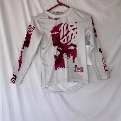 Camiseta deportiva para bicicleta Troy Lee Designs TLD YOUTH Flowline Confined Mist mediana cierre Foto 1 de 3